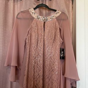 New SLNY pink gown
